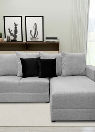 Sala Esquinera Orlando Gris Plata - 200 x 160 cm, El Bazar Store