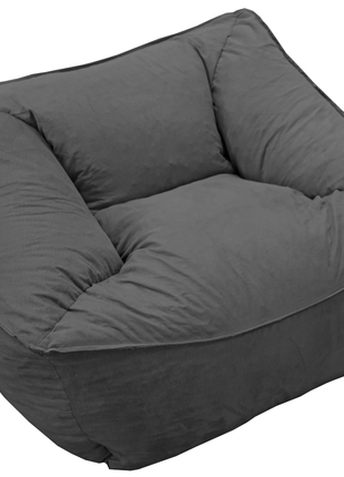 Sillon Puff El Bazar Store Gris Oxford, Sillon Ocasional