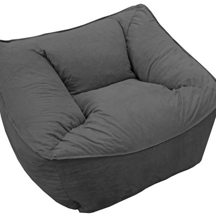 Sillon Puff El Bazar Store Gris Oxford, Sillon Ocasional