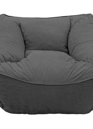 Sillon Puff El Bazar Store Gris Oxford, Sillon Ocasional