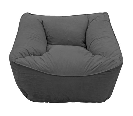 Sillon Puff El Bazar Store Gris Oxford, Sillon Ocasional
