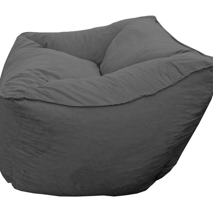Sillon Puff El Bazar Store Gris Oxford, Sillon Ocasional