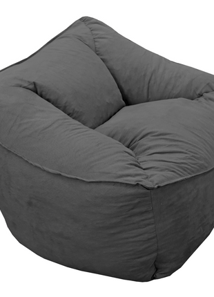 Sillon Puff El Bazar Store Gris Oxford, Sillon Ocasional