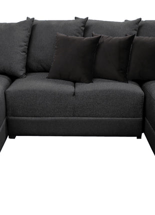 Sala Esquinera Modular en U El Bazar Store Oslo Lino 160x290x160 cm 3 Piezas