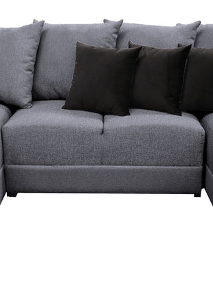 Sala Esquinera Modular en U El Bazar Store Oslo Lino 160x290x160 cm 3 Piezas
