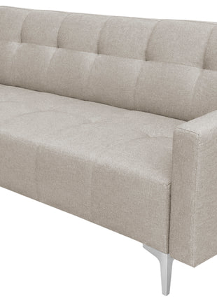 Sofa Cama Paris Lino, Brazos plegables, El Bazar Store, Futon 3 posiciones