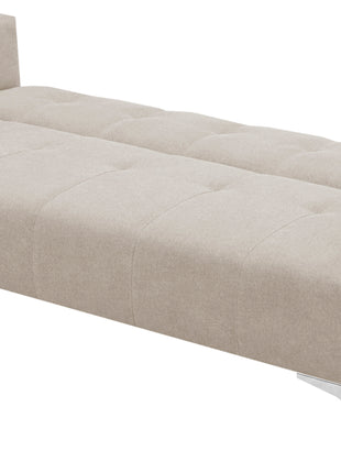Sofa Cama Paris Lino, Brazos plegables, El Bazar Store, Futon 3 posiciones