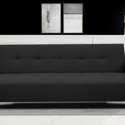 Sofa Cama Paris Lino Oxford, Brazos plegables, El Bazar Store, Futon 3 posiciones