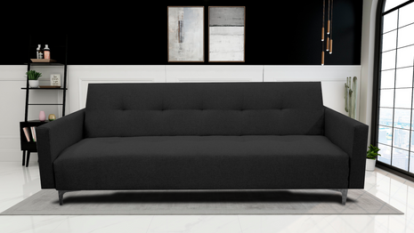 Sofa Cama Paris Lino Oxford, Brazos plegables, El Bazar Store, Futon 3 posiciones