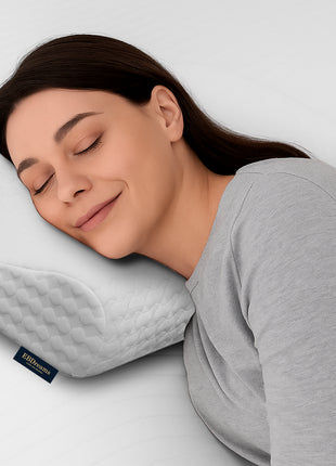 Almohada EBDreams Memory Foam Estandar Media Ergonómica Bambú El Bazar Store