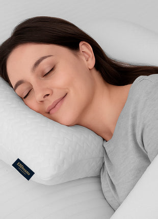 Almohada EBDreams Pillow Mix Blanco Air Sense Estandar Media Ergonómica Bambú El Bazar Store