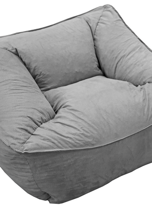 Sillon Puff El Bazar Store Plata, Sillon Ocasional