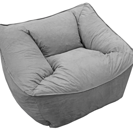 Sillon Puff El Bazar Store Plata, Sillon Ocasional