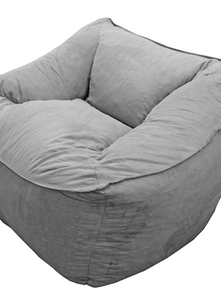 Sillon Puff El Bazar Store Plata, Sillon Ocasional