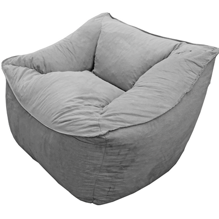Sillon Puff El Bazar Store Plata, Sillon Ocasional
