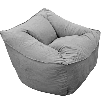 Sillon Puff El Bazar Store Plata, Sillon Ocasional