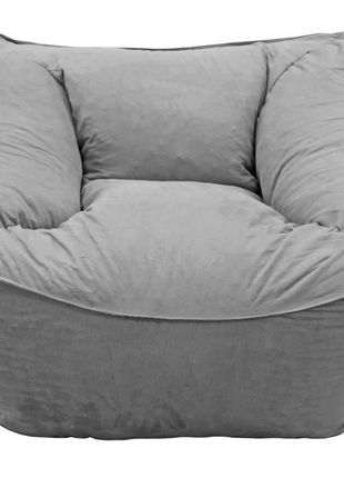 Sillon Puff El Bazar Store Plata, Sillon Ocasional