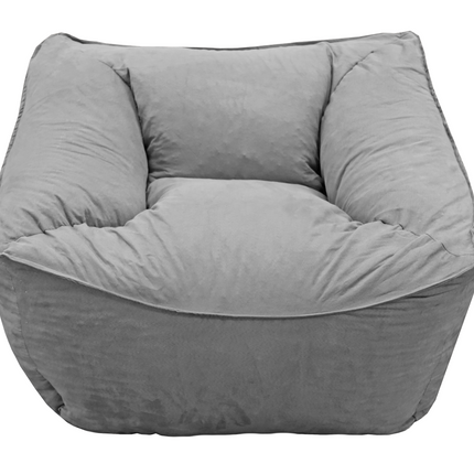 Sillon Puff El Bazar Store Plata, Sillon Ocasional