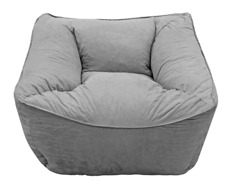Sillon Puff El Bazar Store Plata, Sillon Ocasional