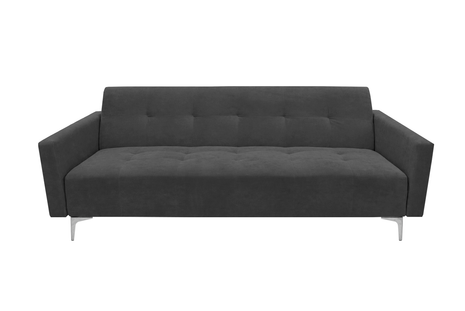 Sofa Cama Reclinable El Bazar Store Paris Terciopelo 3 posiciones Brazos movibles Sala