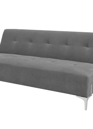 Sofa Cama Reclinable El Bazar Store Paris Terciopelo 3 posiciones Brazos movibles Sala