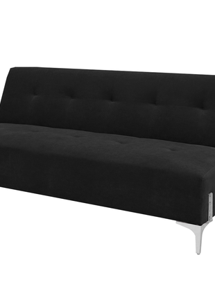 Sofa Cama Reclinable El Bazar Store Paris Terciopelo 3 posiciones Brazos movibles Sala