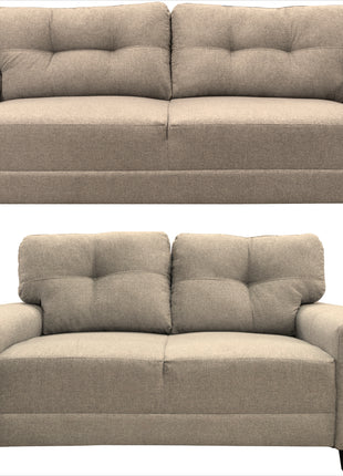 Sala Modular 3-2 El Bazar Store Sidney Lino nacional Beige Sofá Love seat