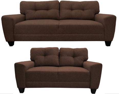 Sala Modular 3-2 El Bazar Store Sidney Lino nacional Chocolate Sofá Love seat