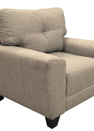 Sala Modular 3-2-1 El Bazar Store Sidney Beige, Sofa, Love seat y sillon