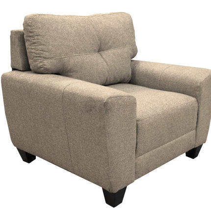Sala Modular 3-2-1 El Bazar Store Sidney Beige, Sofa, Love seat y sillon