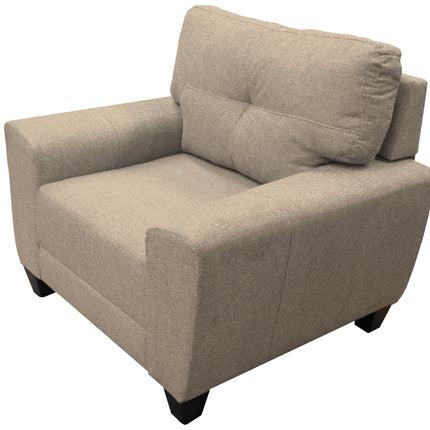 Sala Modular 3-2-1 El Bazar Store Sidney Beige, Sofa, Love seat y sillon