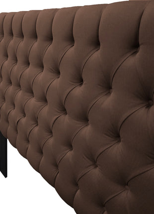 Cabecera Capitonada El Bazar Store Soho Negro King Size El Bazar Store Soho, moderna, king size