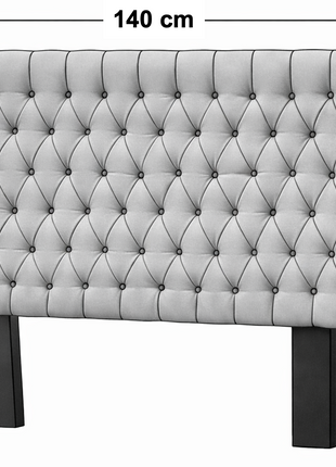 Cabecera Capitonada El Bazar Store Soho Negro King Size El Bazar Store Soho, moderna, king size