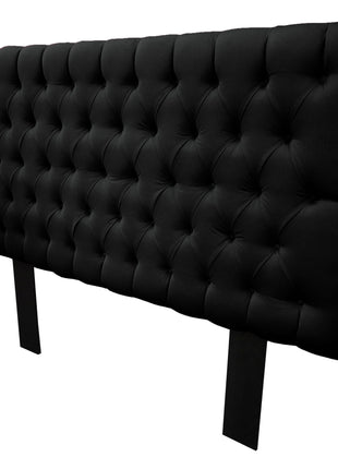 Cabecera Capitonada El Bazar Store Soho Negro King Size El Bazar Store Soho, moderna, king size