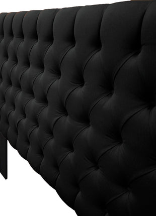 Cabecera Capitonada El Bazar Store Soho Negro King Size El Bazar Store Soho, moderna, king size