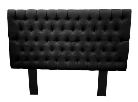 Cabecera Capitonada El Bazar Store Soho Negro King Size El Bazar Store Soho, moderna, king size
