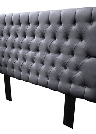 Cabecera Capitonada El Bazar Store Soho Negro King Size El Bazar Store Soho, moderna, king size