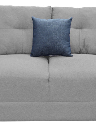 Sala Modular 3-2-1 El Bazar Store Suecia Gris plata, Sofa, Love seat y sillon