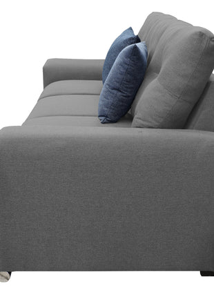 Sofa El Bazar Store Suecia Lino Gris Oxford 3 plazas, Modular, Moderno, Sala (Copia)