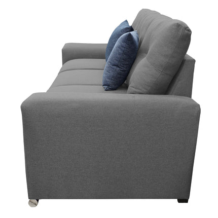 Sofa El Bazar Store Suecia Lino Gris Oxford 3 plazas, Modular, Moderno, Sala (Copia)