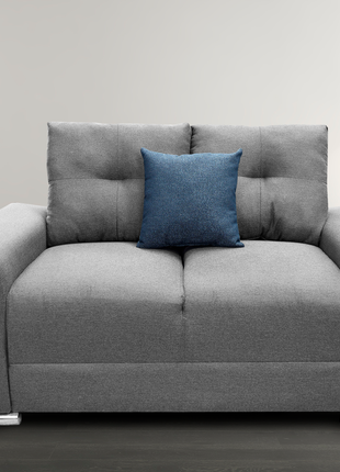 Sala Modular 3-2-1 El Bazar Store Suecia Gris plata, Sofa, Love seat y sillon