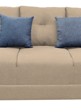 Sofa El Bazar Store Suecia Lino Beige 3 plazas, Modular, Moderno, Sala