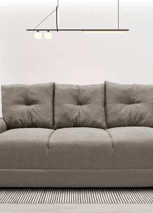 Sala Modular 3-2-1 El Bazar Store Suecia Beige, Sofa, Love seat y sillon