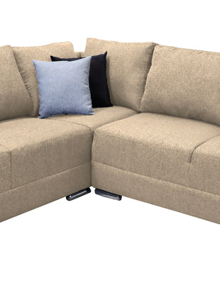 Sala esquinera Bazar Store Tempo Beige 215 x 255 cm Lino nacional