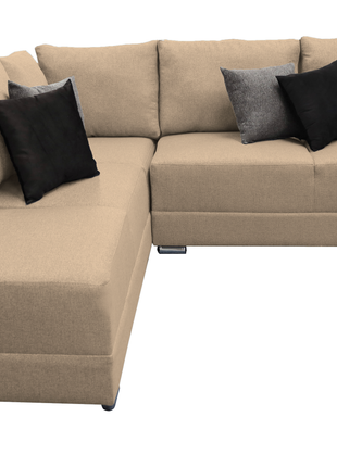 Sala esquinera Bazar Store Tempo Beige 215 x 255 cm Lino nacional