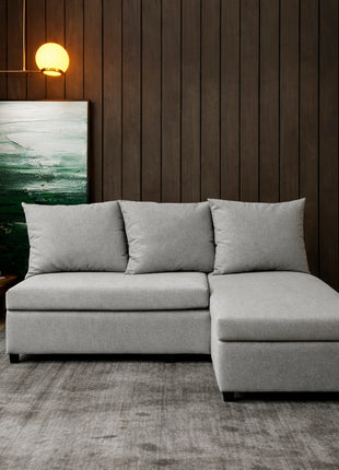 Sala Esquinera Modular El Bazar Store Tromso 160x130 cm Lado Izquierdo ó Drecho Tela Lino nacional