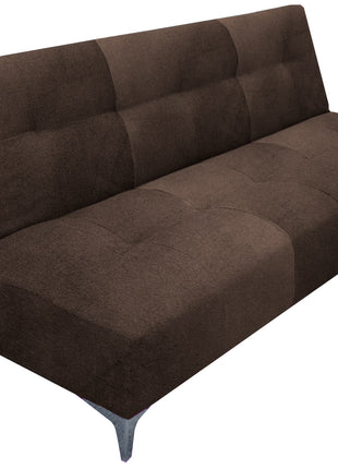Sofá Cama Reclinable Vegas terciopelo Rosa, Futon 3 Posiciones, El Bazar Store