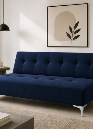 Sofá Cama Reclinable Vegas Lino Futon 3 Posiciones, El Bazar Store