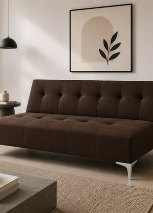 Sofá Cama Reclinable Vegas Lino Futon 3 Posiciones, El Bazar Store