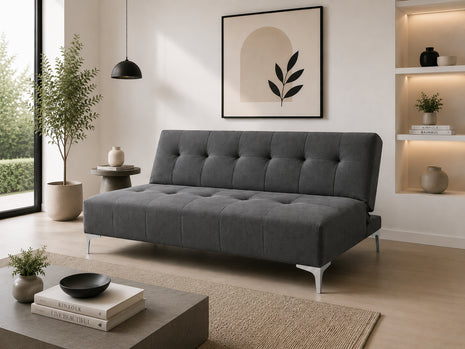Sofá Cama Reclinable Vegas Lino Futon 3 Posiciones, El Bazar Store